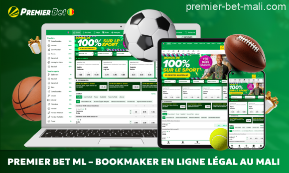Le bookmaker Premier Bet Mali offre aux parieurs maliens des paris sur plus de 20 sports, des cotes intéressantes et un bonus de bienvenue de 100%