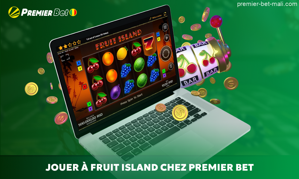 Lancez la machine à sous Fruit Island sur Premier Bet et profitez d’un univers fruité avec des gains en argent réel à la clé